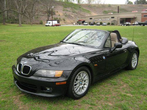 1999 jet black sharp z3 roadster