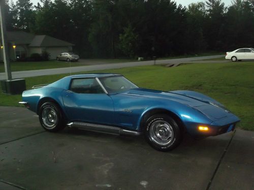 1973 chevrolet corvette stingray base coupe 2-door 5.7l