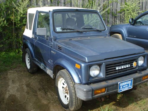 1988 suzuki samurai jx sport utility 2-door 1.3l