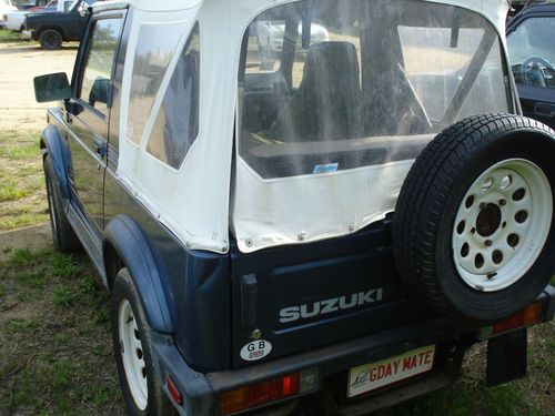 1988 Suzuki Samurai JX Sport Utility 2-Door 1.3L, image 3