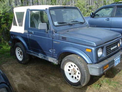 1988 Suzuki Samurai JX Sport Utility 2-Door 1.3L, image 11
