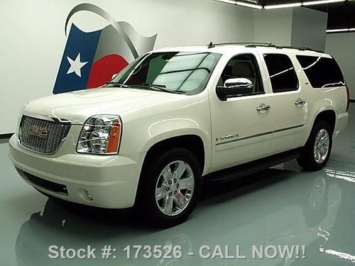 2009 gmc yukon xl slt sunroof nav rear cam dvd 63k mi texas direct auto