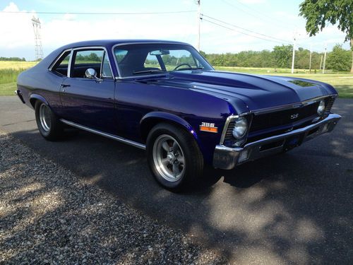 1970 chevrolet nova original 396ci ss! prostreet classic muscle t5 pro-built!!!