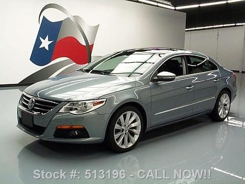 2009 volkswagen cc vr6 sport htd seats sunroof nav 42k texas direct auto