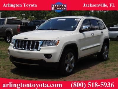 2012 jeep grand cherokee overland 5.7l  summit edition leather sunroof