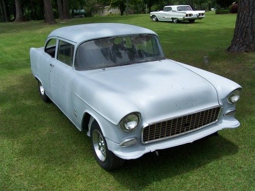 1955 chevy hot rod gasser rat, image 3