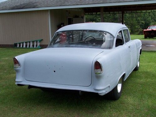 1955 chevy hot rod gasser rat, image 7
