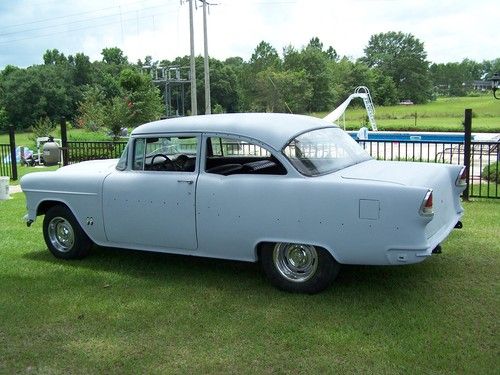 1955 chevy hot rod gasser rat, image 9