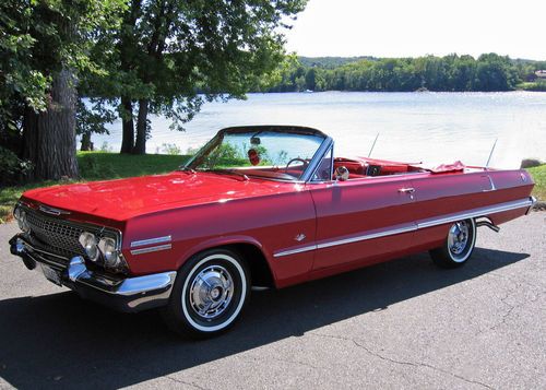 1963 chevrolet impala base convertible 2-door 5.3l