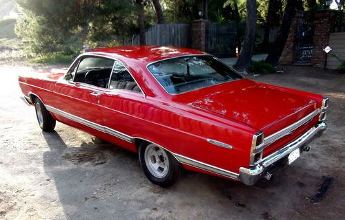 1967 Ford Fairlane 500 2 door Hardtop Coupe Auto PS Disc PB 289 NEW paint chrome, image 6