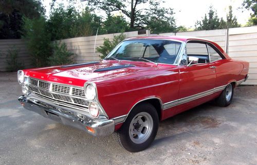 1967 Ford Fairlane 500 2 door Hardtop Coupe Auto PS Disc PB 289 NEW paint chrome, image 7