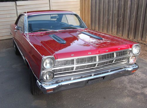 1967 Ford Fairlane 500 2 door Hardtop Coupe Auto PS Disc PB 289 NEW paint chrome, image 9