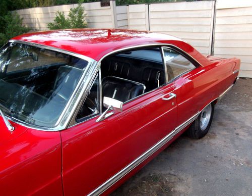 1967 Ford Fairlane 500 2 door Hardtop Coupe Auto PS Disc PB 289 NEW paint chrome, image 10