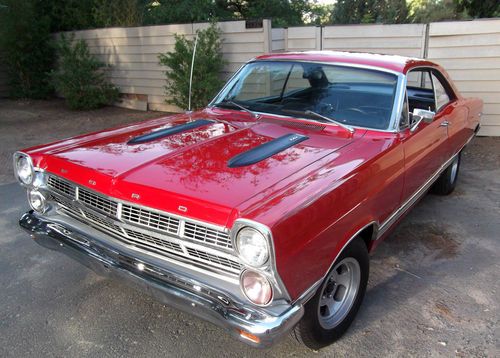 1967 Ford Fairlane 500 2 door Hardtop Coupe Auto PS Disc PB 289 NEW paint chrome, image 11