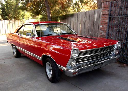 1967 Ford Fairlane 500 2 door Hardtop Coupe Auto PS Disc PB 289 NEW paint chrome, image 12
