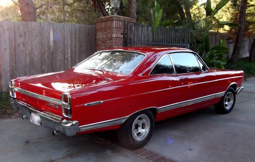 1967 Ford Fairlane 500 2 door Hardtop Coupe Auto PS Disc PB 289 NEW paint chrome, image 15