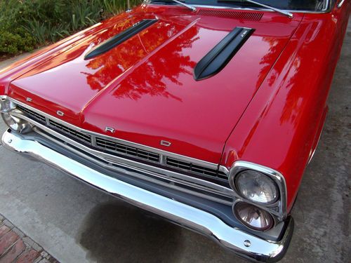 1967 Ford Fairlane 500 2 door Hardtop Coupe Auto PS Disc PB 289 NEW paint chrome, image 18