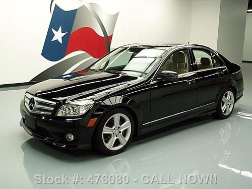 2010 mercedes-benz c300 4matic awd sport sunroof 62k mi texas direct auto