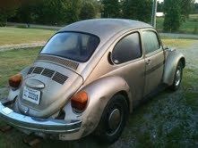 1974 volkswagen beetle base sedan 2-door 1.6l