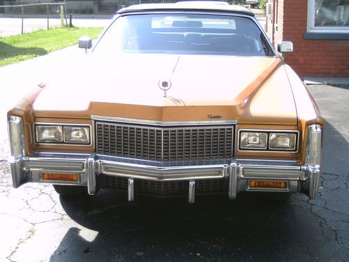 1976 cadillac eldorado convertible