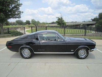 1968 ford mustang gt fastback 302-v8-jcode auto with ps &amp; disc