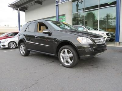 08 mercedes-benz ml320 cdi diesel 4matic navigation/rearview camera/powersunroof