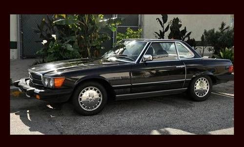 Mercedes sl 380 convertible, 1983