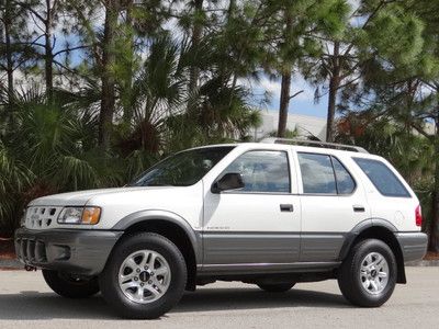2000 isuzu rodeo ls no reserve auction low 71k miles loaded! florida rust free
