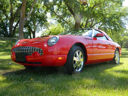 2002 ford thunderbird base convertible 2-door 3.9l