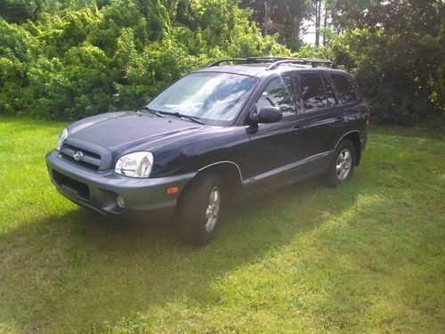 2005 hyundai santa fe gls sport utility 4-door 2.7l