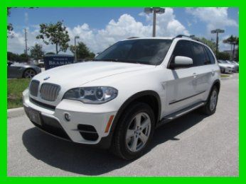 11 alpine white xdrive-35d 3l i6 awd diesel suv *premium &amp; technology pkg *fl