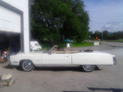 1972 cadillac eldorado base convertible 2-door 8.2l