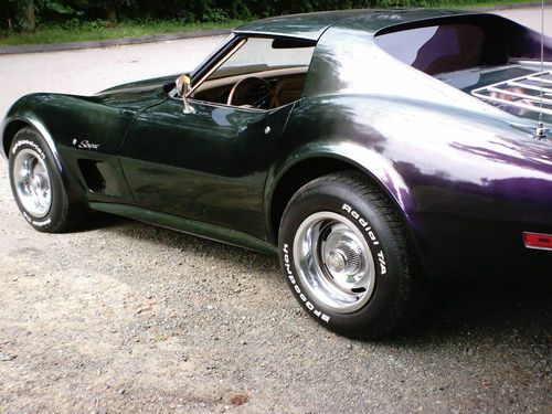 1975 corvette stingray,flip flop paint