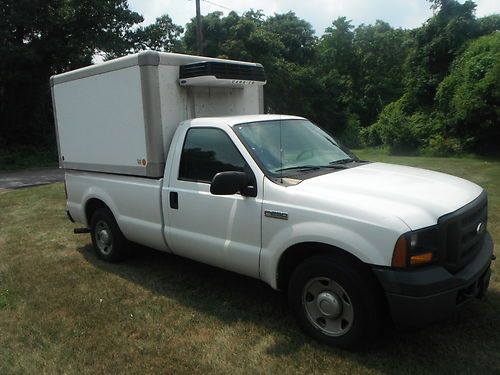 07 ford f-250 reefer truck 30s carrier unit runs 100% 126000 miles works perfect