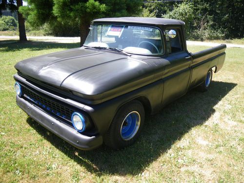 1963 Chevrolet Pickup Truck C-10 Hotrod Ratrod V8 4 speed Runs Drives, image 3