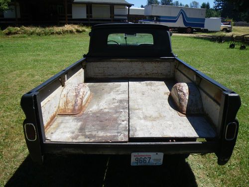 1963 Chevrolet Pickup Truck C-10 Hotrod Ratrod V8 4 speed Runs Drives, image 5