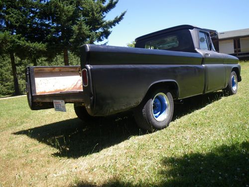 1963 Chevrolet Pickup Truck C-10 Hotrod Ratrod V8 4 speed Runs Drives, image 7