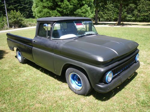 1963 Chevrolet Pickup Truck C-10 Hotrod Ratrod V8 4 speed Runs Drives, image 11