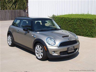 2007 mini cooper s 1 owner auto sport, premuim, lounge leather int, 58k miles