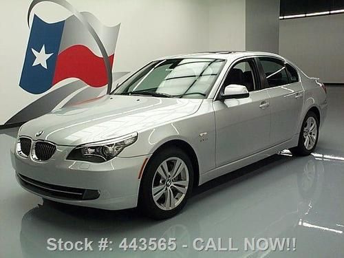 2010 bmw 528xi sedan awd heated seats sunroof nav 25k texas direct auto