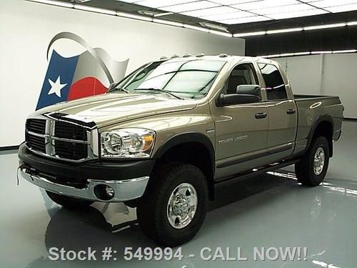 2009 dodge ram 2500 power wagon hemi 4x4 sunroof nav!! texas direct auto