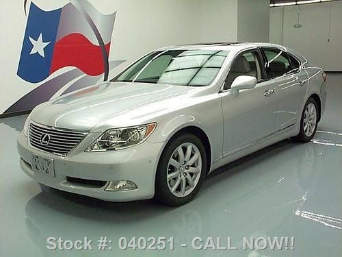 2007 lexus ls460 sunroof nav rear cam climate seats 59k texas direct auto