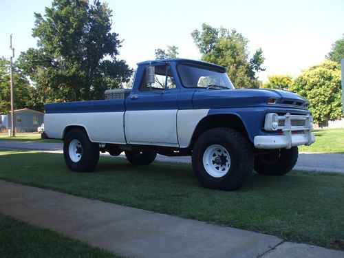 Factory 1966 chevy 3/4 ton 4x4 truck