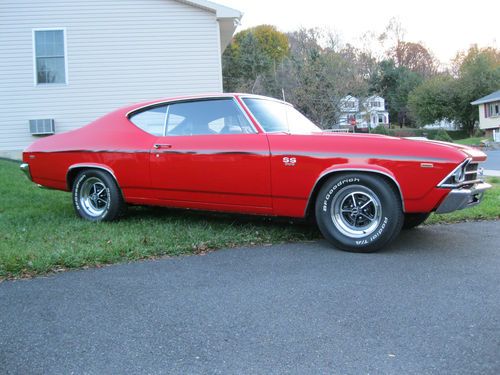 1969 chevelle "ss" complete restoration