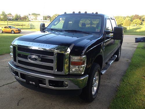 2008 ford f-350 super duty lariat crew cab pickup 4-door 6.4l