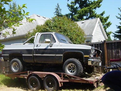 1983 chevrolet short box 4x4