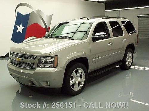 2009 chevy tahoe ltz sunroof nav rear cam dvd 20's 53k texas direct auto