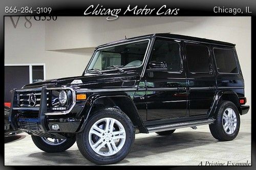2013 mercedes benz g550 4matic navigation sat radio only 5k miles black loaded!