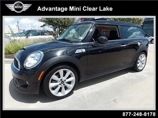Certified cpo cooper clubman s sport package automatic bluetooth ipod 6k miles