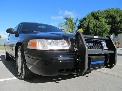 *BAD BOY BLACK* SUPER LOW MILES - P71 POLICE INTERCEPTOR CRUISER CAR, US $4,800.00, image 8
